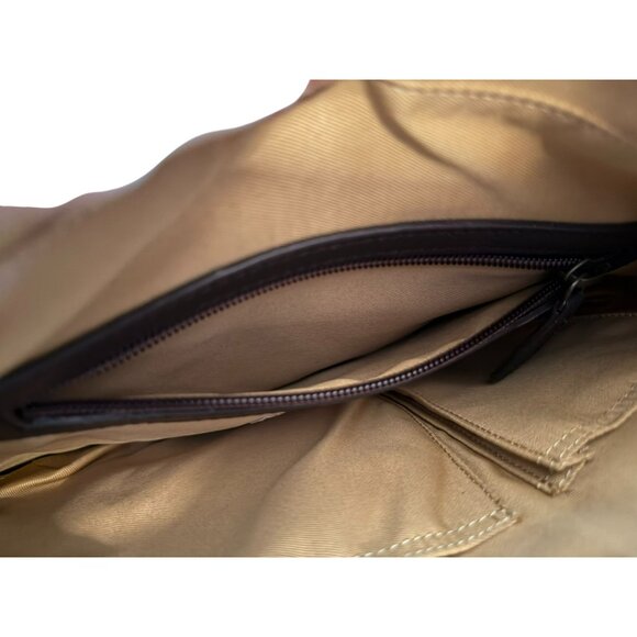 Ella Simone Weston Leather Tote Bag Black Everyday Large 17" X 11" - Picture 8 of 11